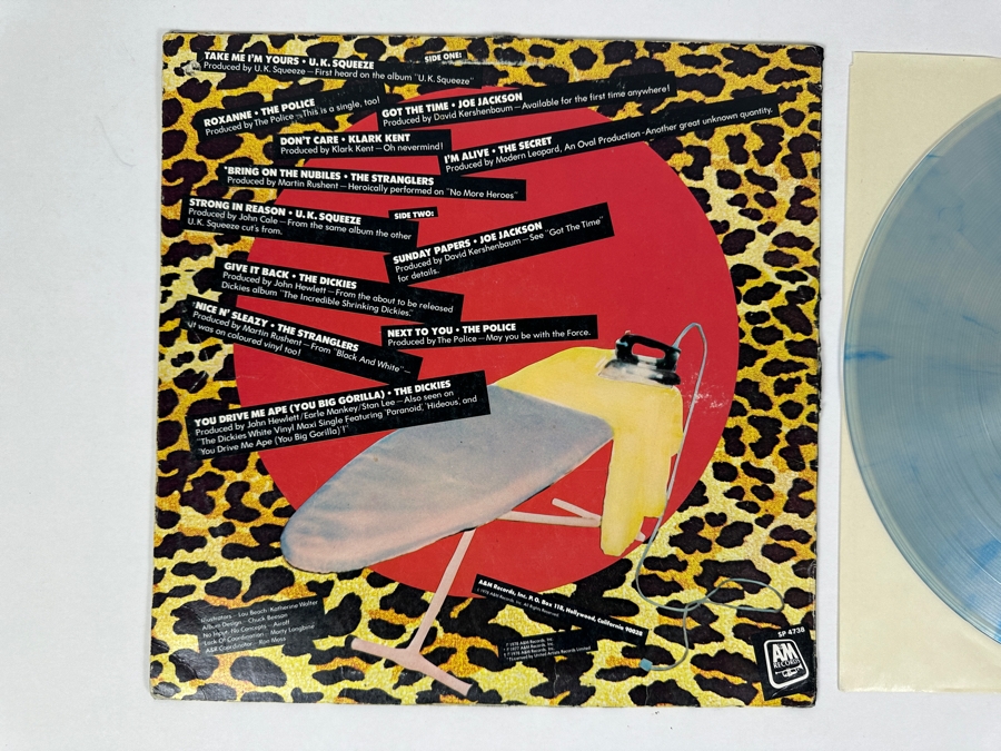 Various Artists - No Wave A&M Records SP-4738 Vinyl Record 1978 Promo Copy Blue Water [Photo 3]