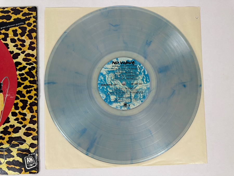 Various Artists - No Wave A&M Records SP-4738 Vinyl Record 1978 Promo Copy Blue Water [Photo 4]
