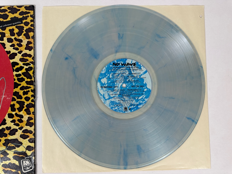 Various Artists - No Wave A&M Records SP-4738 Vinyl Record 1978 Promo Copy Blue Water [Photo 6]