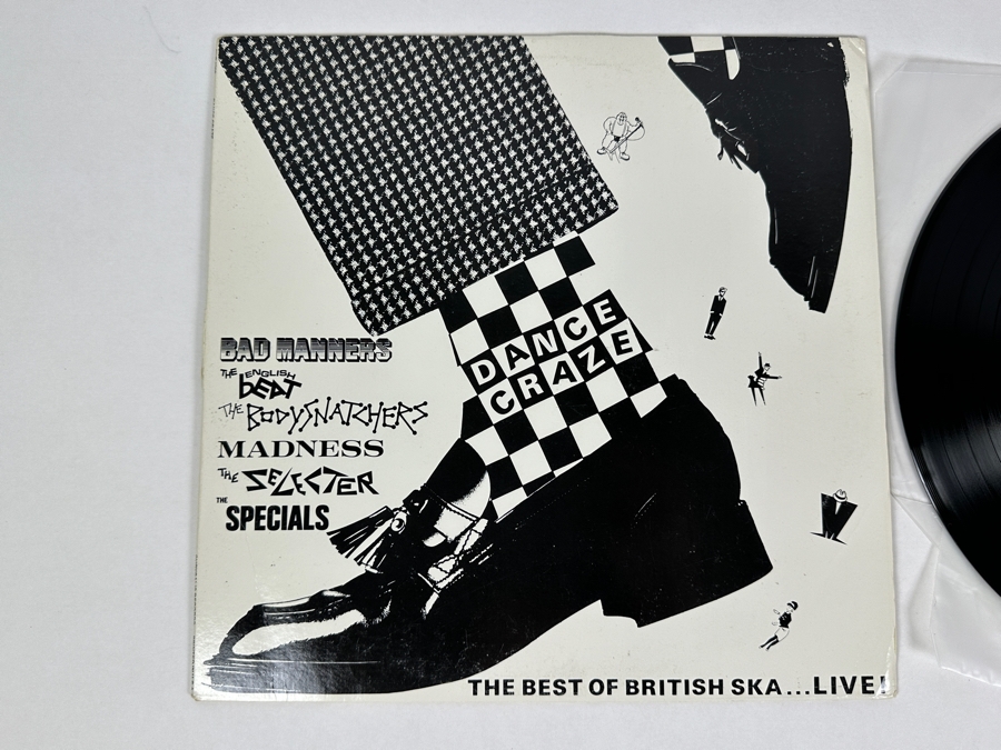 Various Artists - Dance Craze Chrysalis Records CHR 1299 Vinyl Record 1981 Promo Copy [Photo 2]