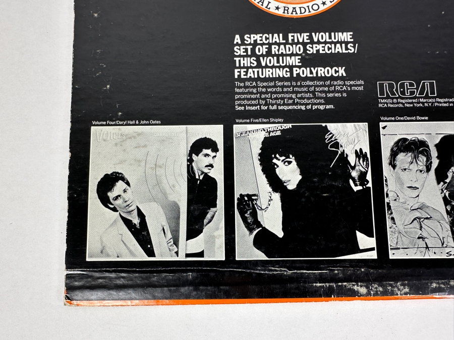 Polyrock - RCA Special Radio Series Volume III RCA Records DJL1-3831 Vinyl Record 1980 [Photo 6]