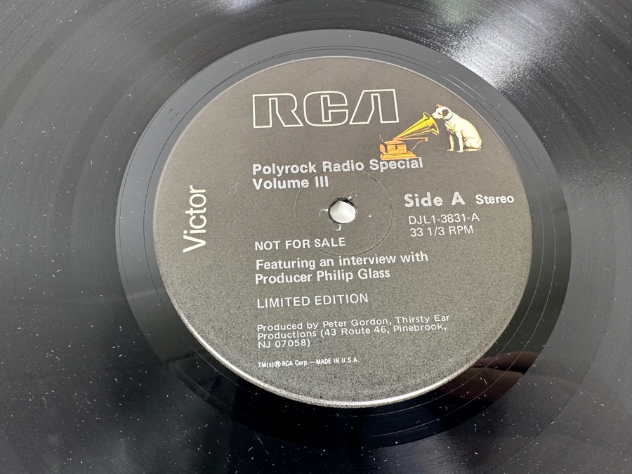 Polyrock - RCA Special Radio Series Volume III RCA Records DJL1-3831 Vinyl Record 1980 [Photo 8]