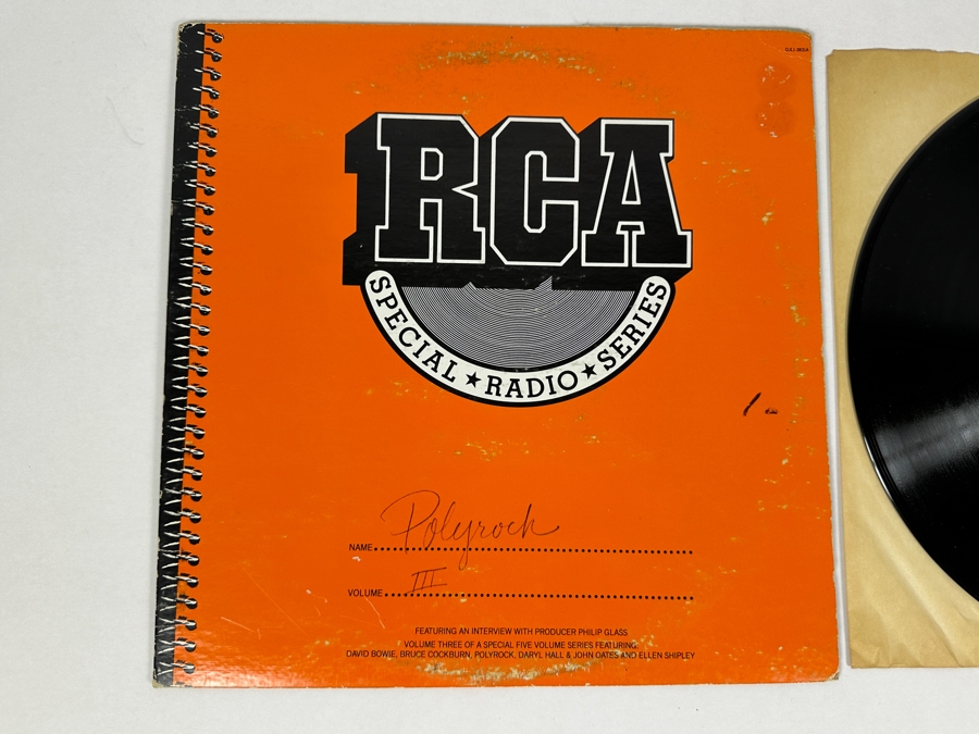Polyrock - RCA Special Radio Series Volume III RCA Records DJL1-3831 Vinyl Record 1980 [Photo 2]