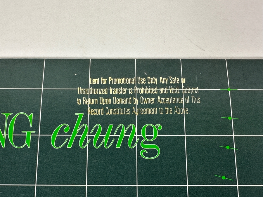 Wang Chung - Points on the Curve Geffen Records GHS 4004 Vinyl Record 1984 Promo Copy [Photo 3]