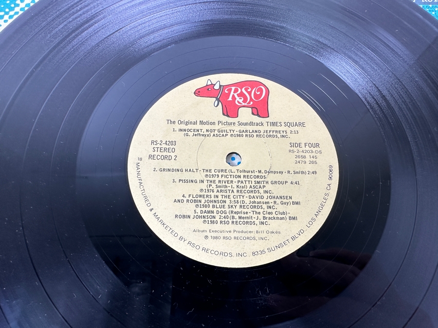 The Original Motion Picture Soundtrack Times Square RSO Vinyl Record RS-2-4203 1980 [Photo 12]