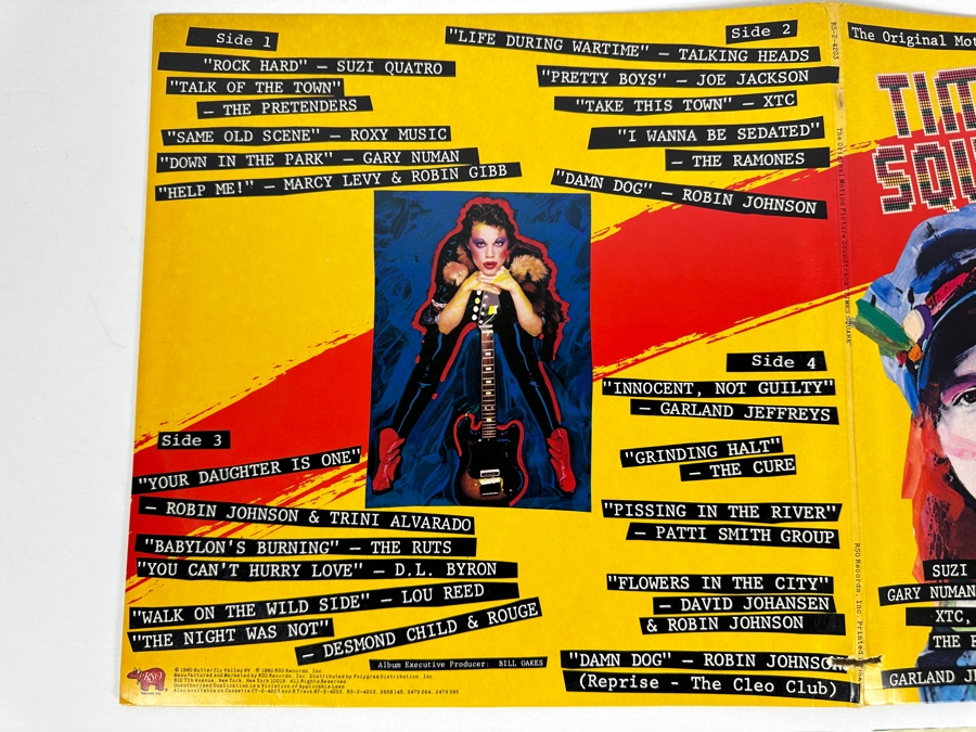 The Original Motion Picture Soundtrack Times Square RSO Vinyl Record RS-2-4203 1980 [Photo 3]