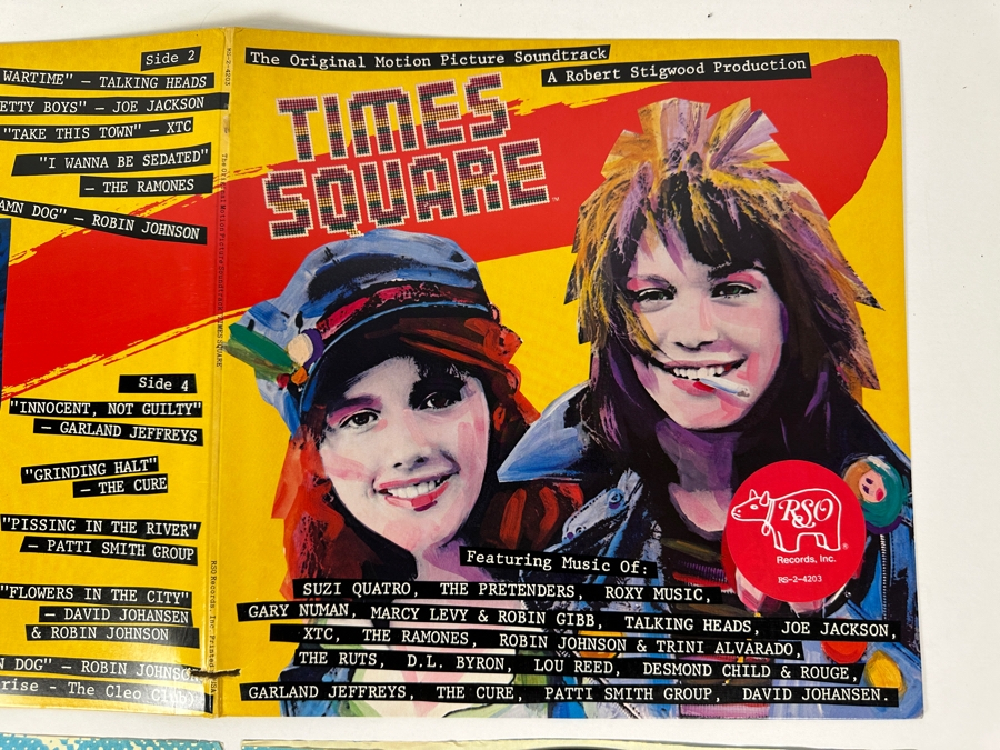 The Original Motion Picture Soundtrack Times Square RSO Vinyl Record RS-2-4203 1980 [Photo 2]