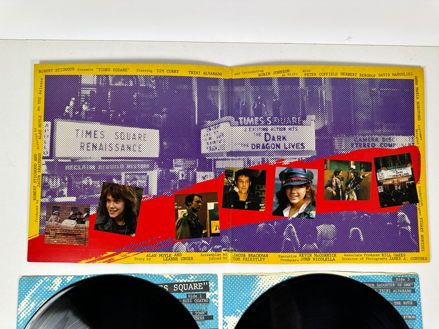 The Original Motion Picture Soundtrack Times Square RSO Vinyl Record RS-2-4203 1980 [Photo 4]
