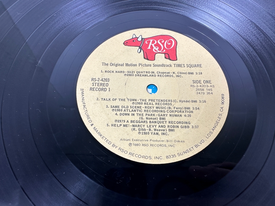 The Original Motion Picture Soundtrack Times Square RSO Vinyl Record RS-2-4203 1980 [Photo 6]