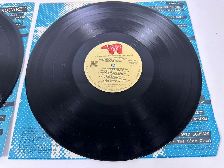 The Original Motion Picture Soundtrack Times Square RSO Vinyl Record RS-2-4203 1980 [Photo 9]