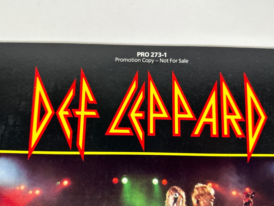 Def Leppard Bringin' On The Heartbreak / Me & My Wine Mercury Vinyl Record PRO-273-1 1984 Promo Copy [Photo 3]