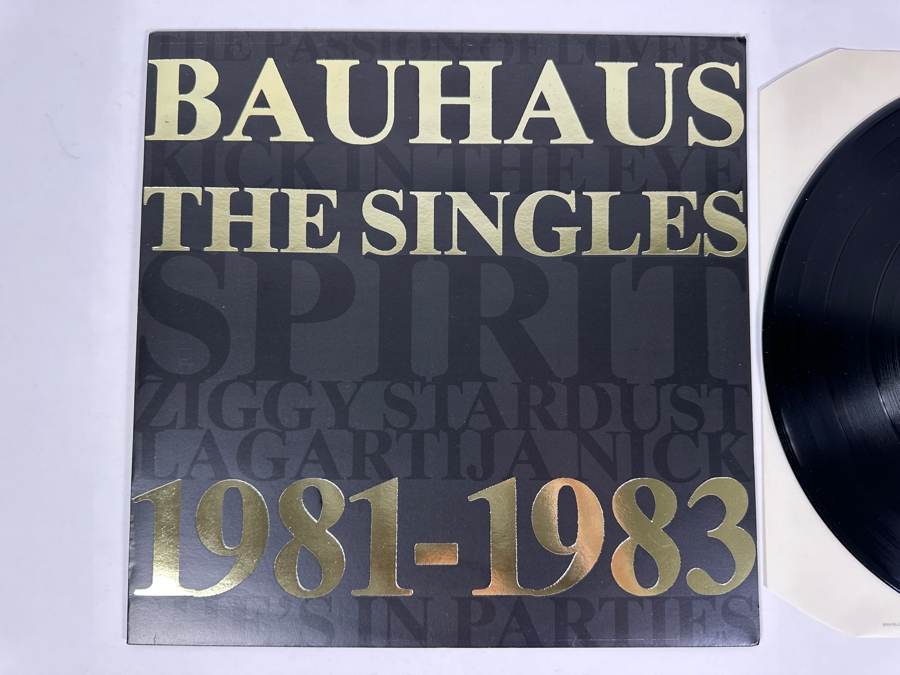 Bauhaus The Singles 1981-1983 Beg 100E 1983 Beggars Banquet Vinyl Record [Photo 2]