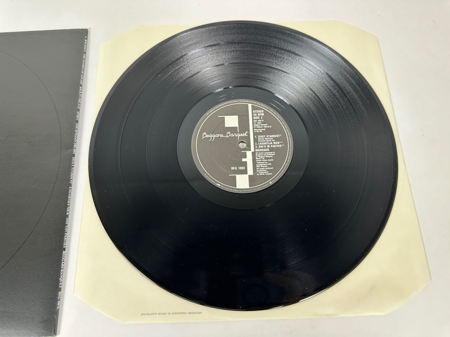 Bauhaus The Singles 1981-1983 Beg 100E 1983 Beggars Banquet Vinyl Record [Photo 4]