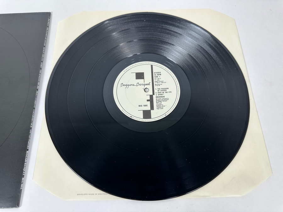 Bauhaus The Singles 1981-1983 Beg 100E 1983 Beggars Banquet Vinyl Record [Photo 6]