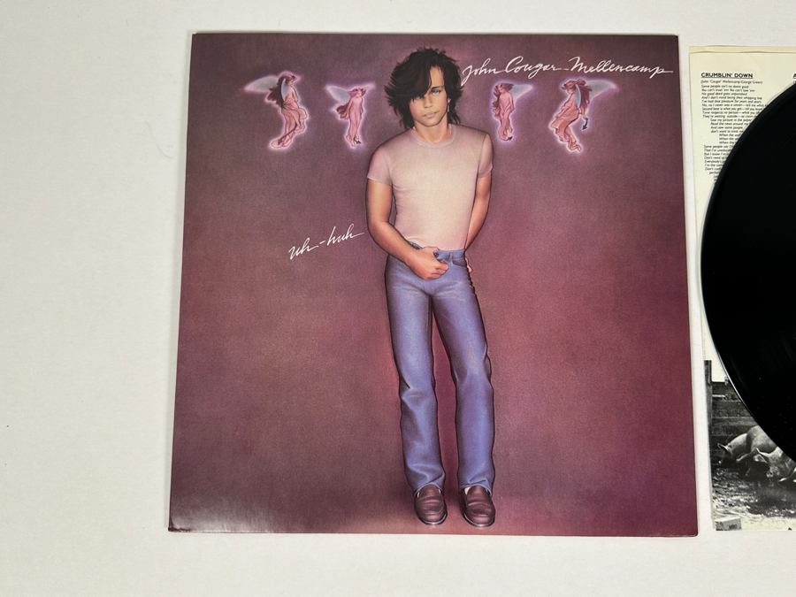 John Cougar Mellencamp Uh-Huh RVL-7504 Riva Vinyl Record 1983 [Photo 2]