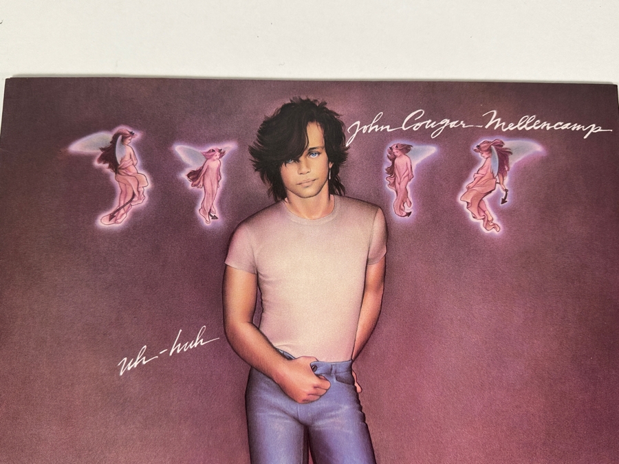 John Cougar Mellencamp Uh-Huh RVL-7504 Riva Vinyl Record 1983 [Photo 3]