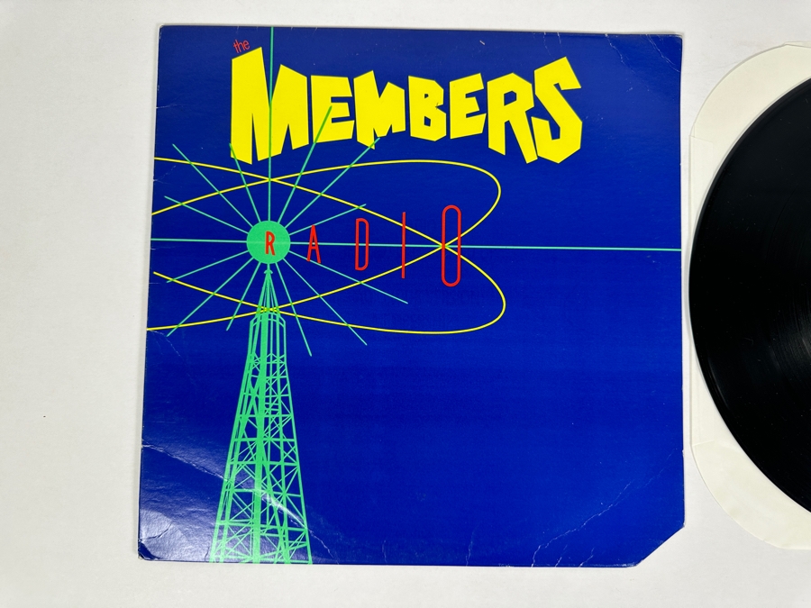 The Members Radio CP-720 Arista Vinyl Record 1982 Promo Copy [Photo 2]