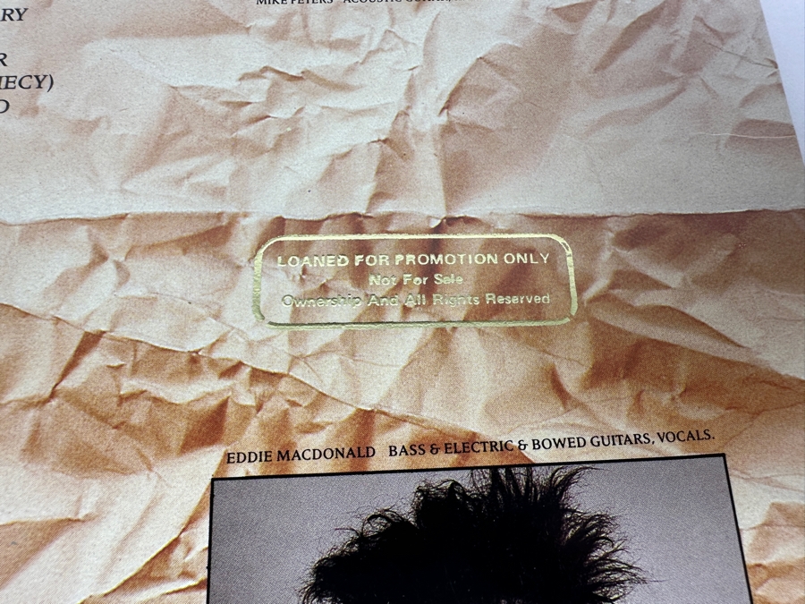 The Alarm Declaration SP-70608 I.R.S. Vinyl Record 1984 Promo Copy [Photo 10]