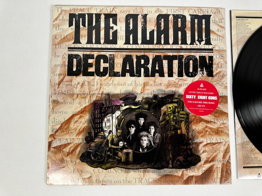 The Alarm Declaration SP-70608 I.R.S. Vinyl Record 1984 Promo Copy [Photo 2]