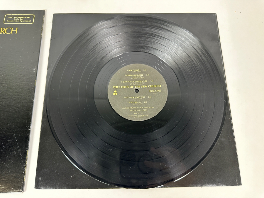 The Lords Of The New Church - The Lords Of The New Church I.R.S. Records SP70029 Vinyl Record 1982 Promo Copy [Photo 5]