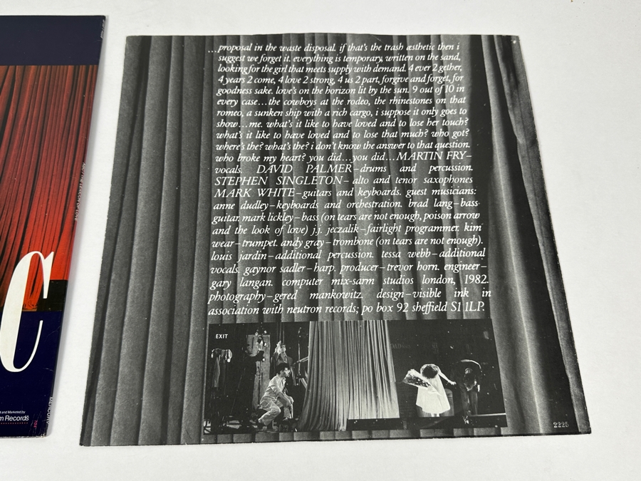 ABC - The Lexicon Of Love SRM-1-4059 Mercury Vinyl Record 1982 [Photo 8]