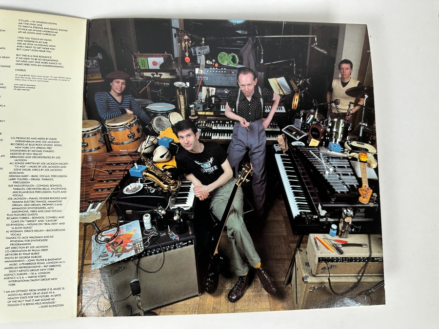 Joe Jackson - Night And Day SP-04906 A&M Records Vinyl Record 1982 [Photo 4]