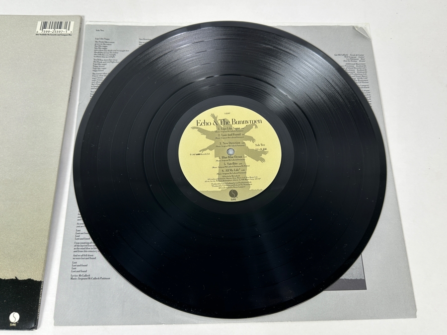 Echo & The Bunnymen - Echo & The Bunnymen 1-25597 Sire Vinyl Record 1987 [Photo 6]