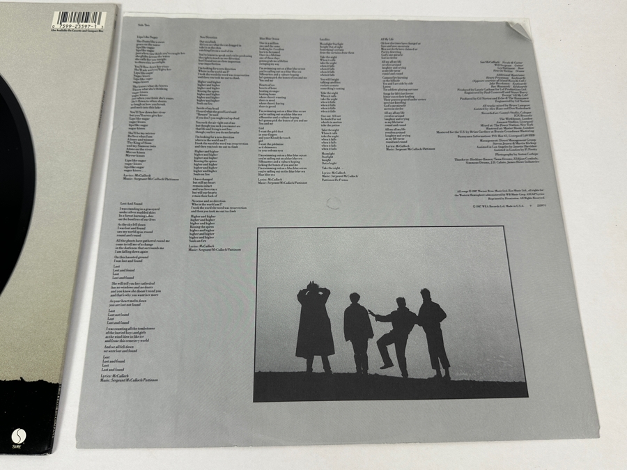 Echo & The Bunnymen - Echo & The Bunnymen 1-25597 Sire Vinyl Record 1987 [Photo 8]