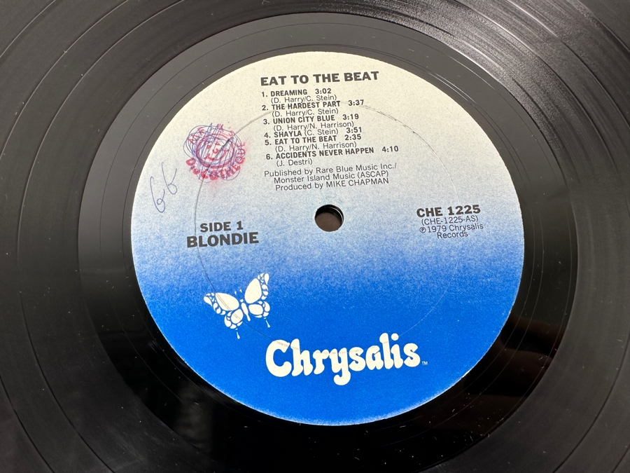 Blondie - Eat To The Beat CHE-1225 Chrysalis Vinyl Record 1979 [Photo 5]