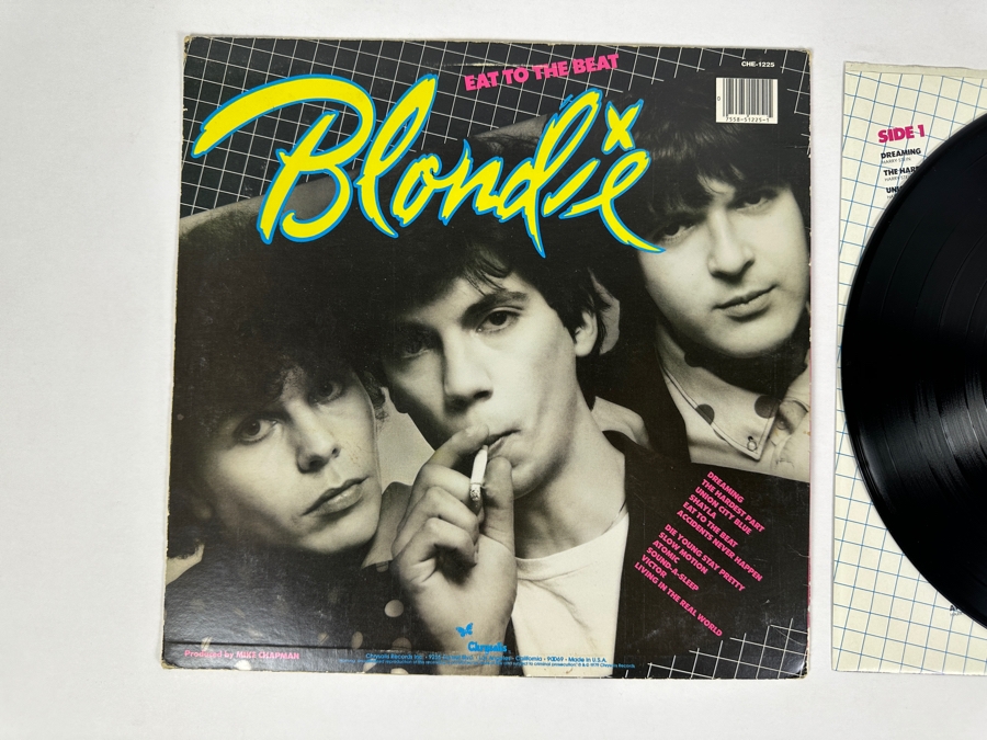 Blondie - Eat To The Beat CHE-1225 Chrysalis Vinyl Record 1979 [Photo 3]