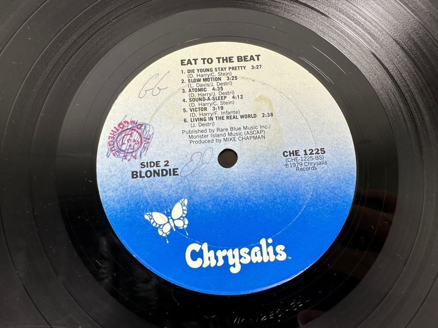 Blondie - Eat To The Beat CHE-1225 Chrysalis Vinyl Record 1979 [Photo 7]