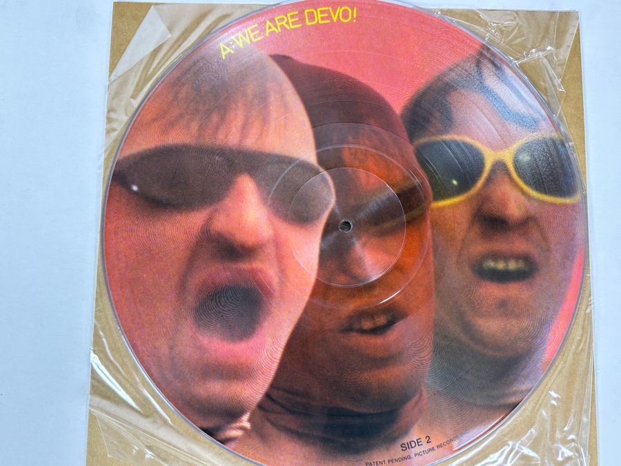 DEVO - Q: Are We Not Men? A: We Are Devo! VP2106 Picture Disc 1978 Virgin Vinyl Record UK Import [Photo 10]