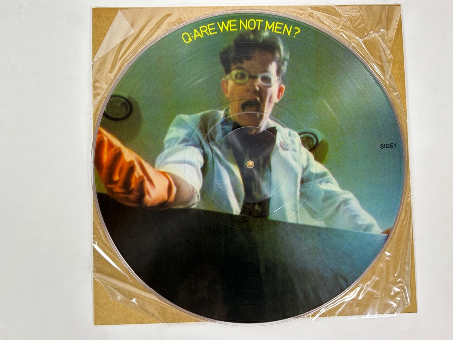 DEVO - Q: Are We Not Men? A: We Are Devo! VP2106 Picture Disc 1978 Virgin Vinyl Record UK Import [Photo 8]