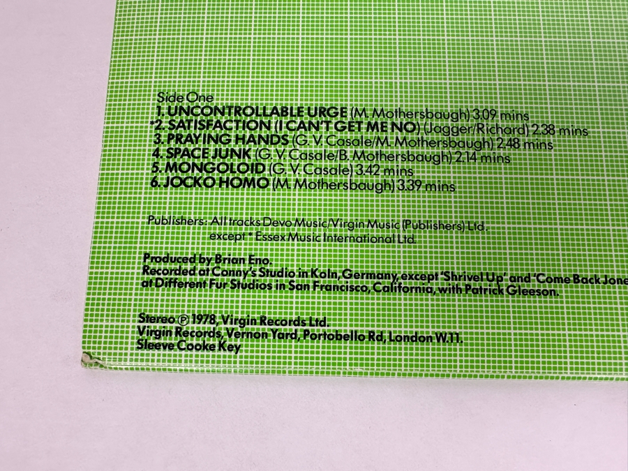 DEVO - Q: Are We Not Men? A: We Are Devo! VP2106 Picture Disc 1978 Virgin Vinyl Record UK Import [Photo 6]