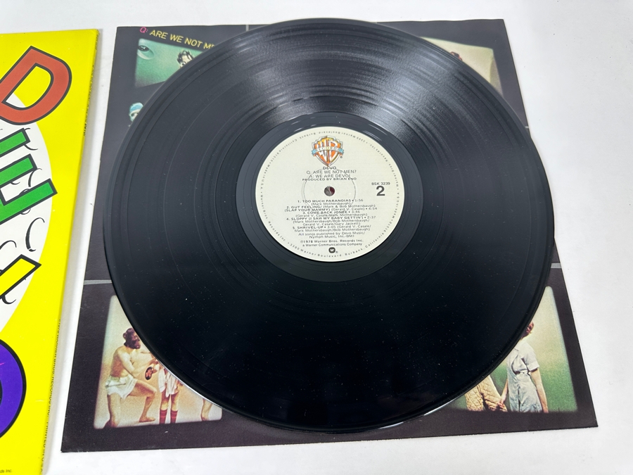 DEVO - Q: Are We Not Men? A: We Are Devo! BSK-3239 1978 Warner Bros Vinyl Record [Photo 6]