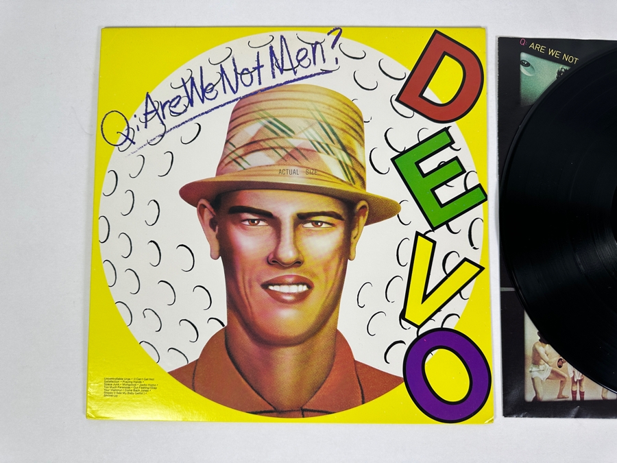 DEVO - Q: Are We Not Men? A: We Are Devo! BSK-3239 1978 Warner Bros Vinyl Record [Photo 2]