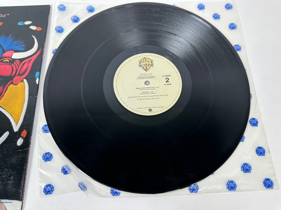 DEVO - Peek-A-Boo! 0-29906 Warner Bros Records Vinyl Record 1982 Promo Copy [Photo 7]