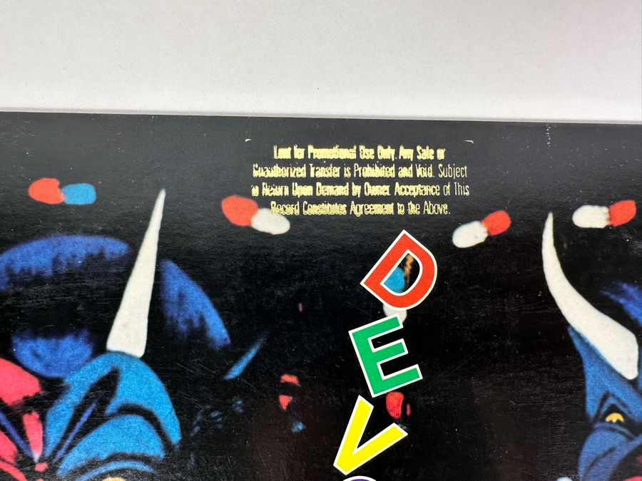 DEVO - Peek-A-Boo! 0-29906 Warner Bros Records Vinyl Record 1982 Promo Copy [Photo 3]