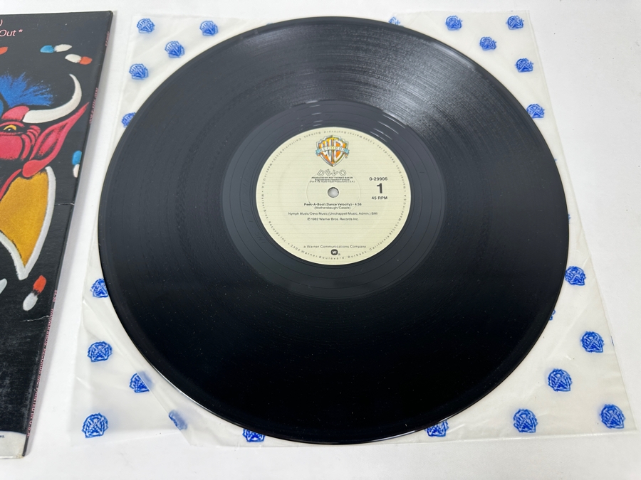 DEVO - Peek-A-Boo! 0-29906 Warner Bros Records Vinyl Record 1982 Promo Copy [Photo 5]