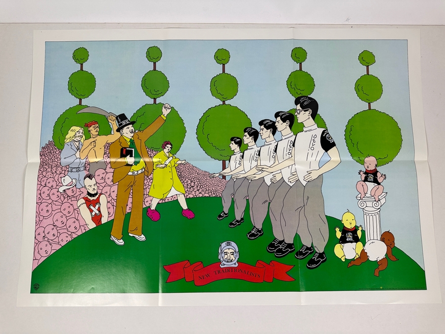 DEVO - New Traditionalists BSK-3595 Warner Bros Records Vinyl Record With Poster 1981 [Photo 10]