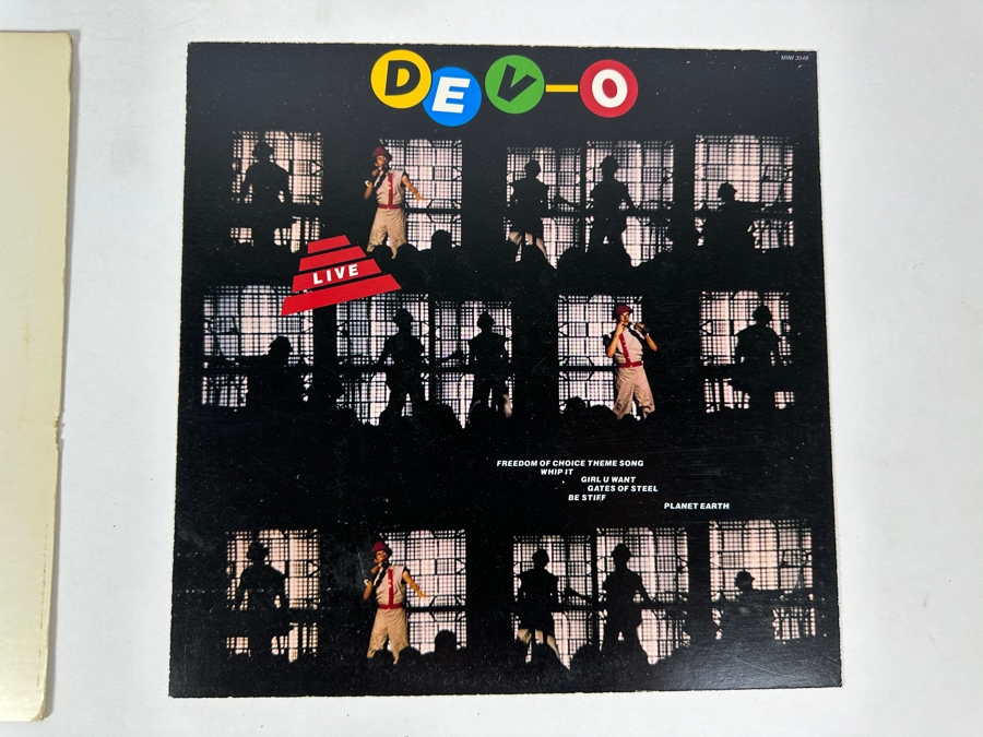 DEVO - Dev-O Live Mini 3548 Warner Bros Records Vinyl Record 1980 [Photo 6]