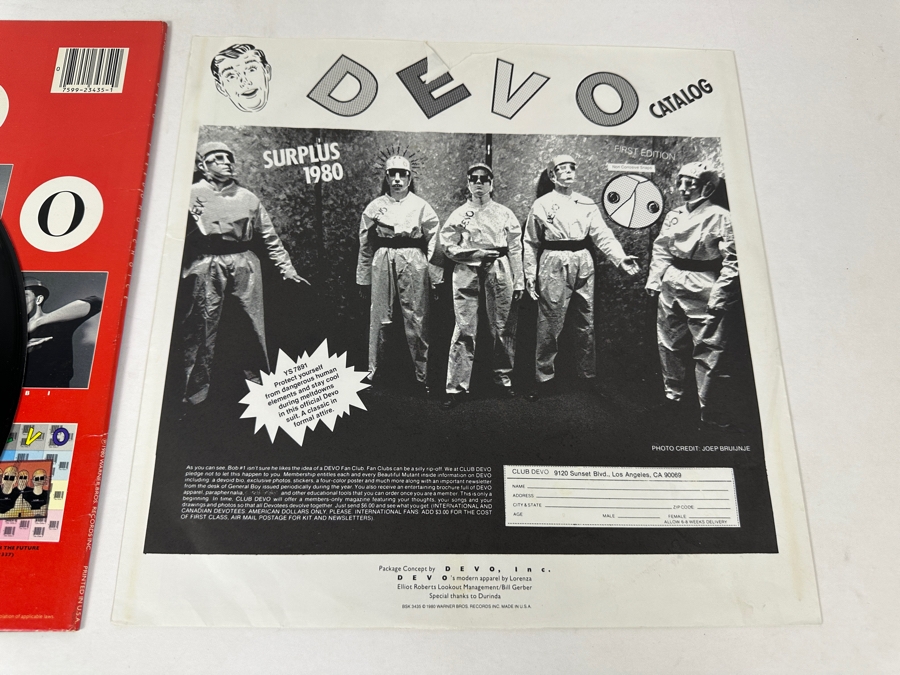 DEVO - Freedom Of Choice BSK 3435 Warner Bros Vinyl Record 1980 [Photo 9]