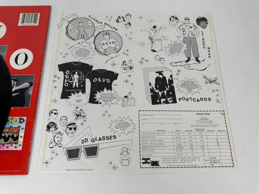 DEVO - Freedom Of Choice BSK 3435 Warner Bros Vinyl Record 1980 [Photo 8]