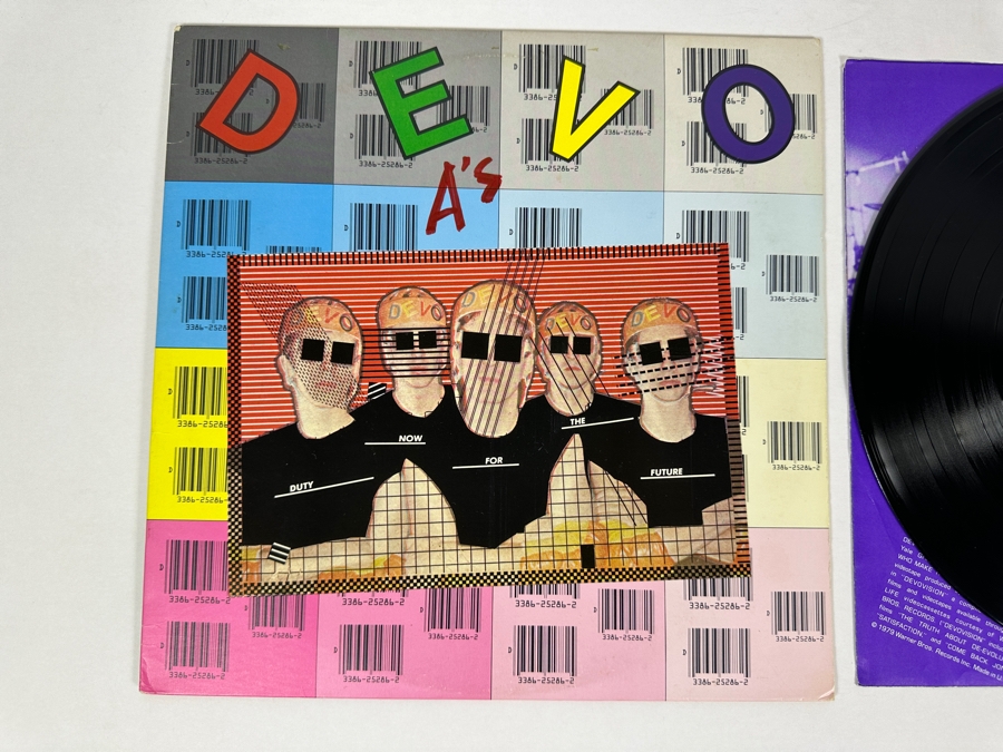 DEVO - Duty Now For The Future BSK 3337 Warner Bros Vinyl Record 1979 [Photo 2]