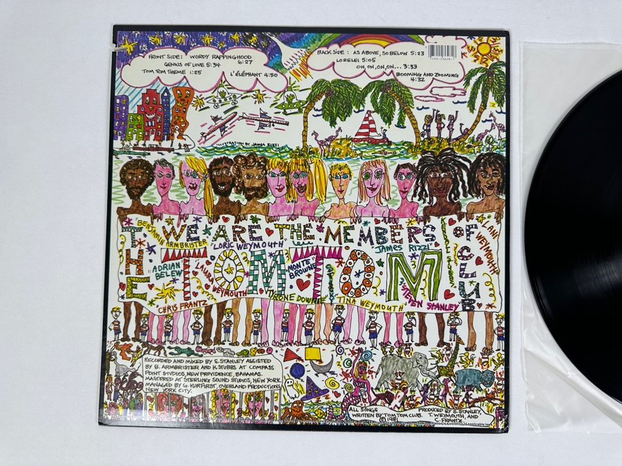 Tom Tom Club - Tom Tom Club SRK 3628 Sire Vinyl Record 1981 [Photo 3]