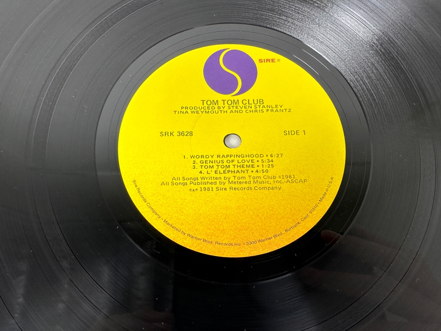 Tom Tom Club - Tom Tom Club SRK 3628 Sire Vinyl Record 1981 [Photo 5]