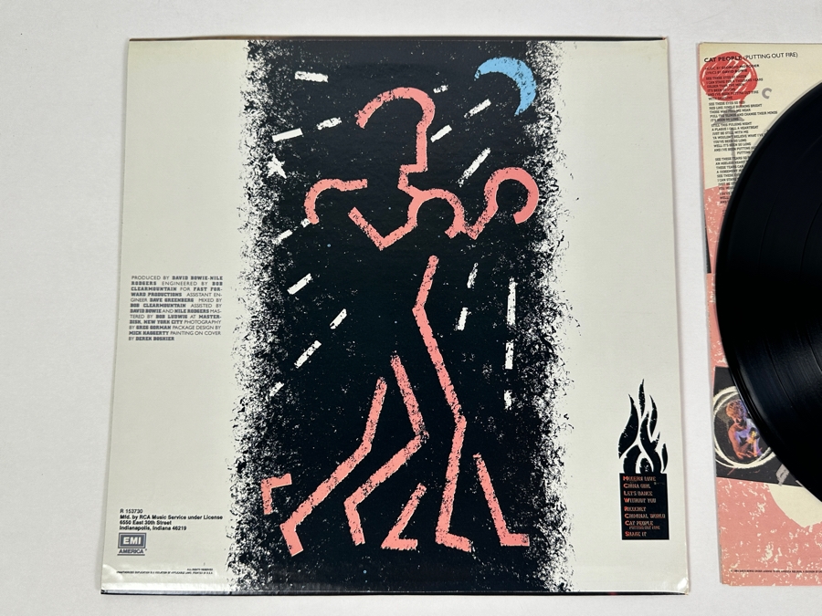 David Bowie - Let's Dance SO-17093 EMI America Vinyl Record 1983 [Photo 4]