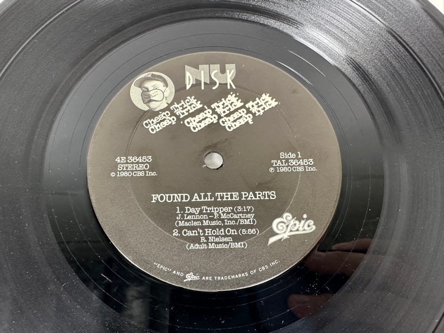 Cheap Trick - Found All The Parts 4E 36453 Nu Disk Epic Vinyl Record 1980 Promo Copy [Photo 6]