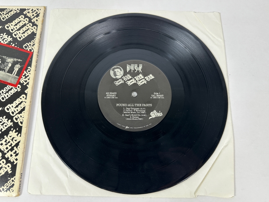 Cheap Trick - Found All The Parts 4E 36453 Nu Disk Epic Vinyl Record 1980 Promo Copy [Photo 5]