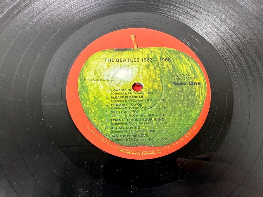 The Beatles 1962-1966 SKBO 3404 Apple Records Vinyl Record 1973 [Photo 8]